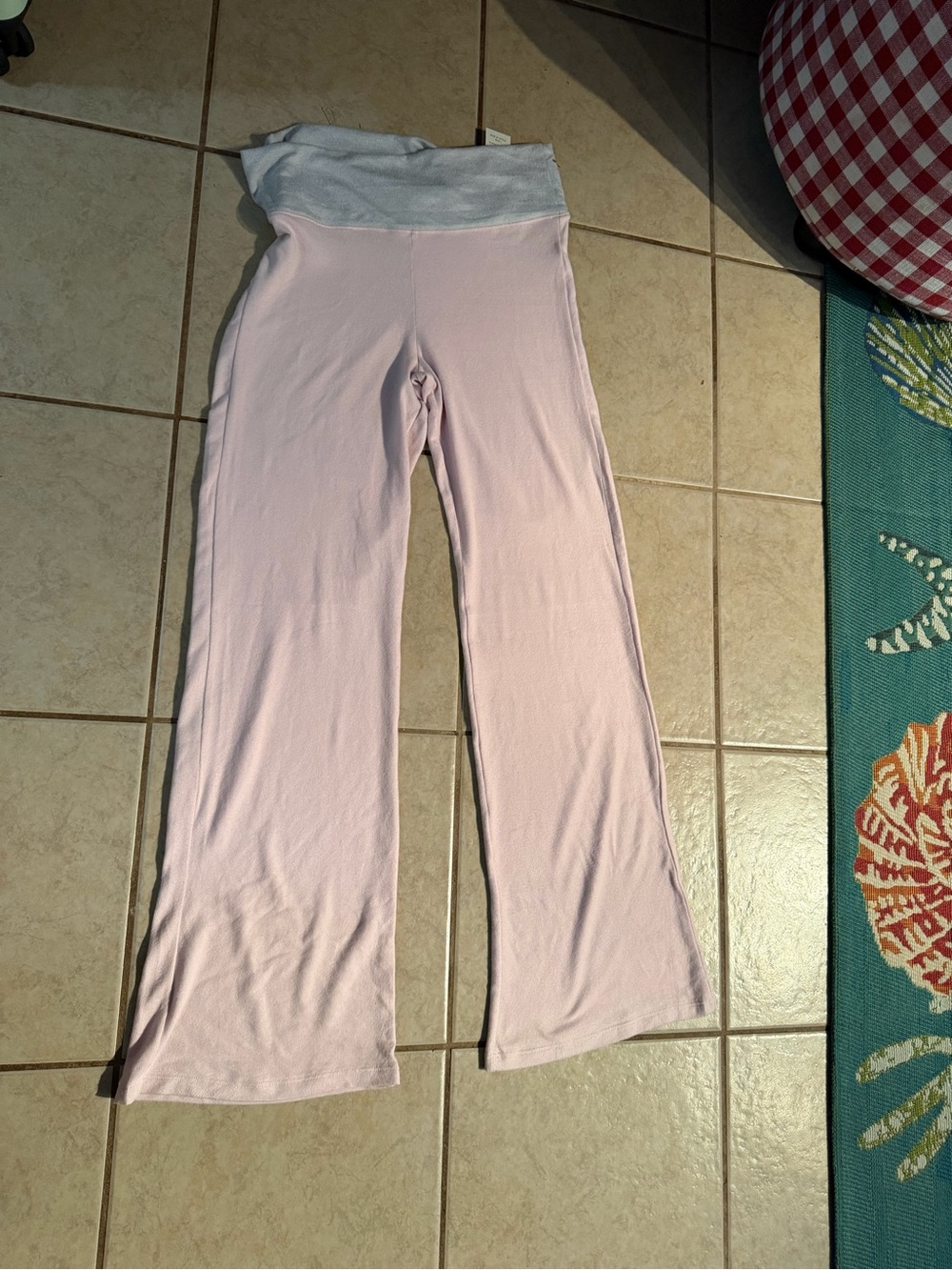 NWT Hollister Woman’s Knit Fold Over Waist Flare Pants